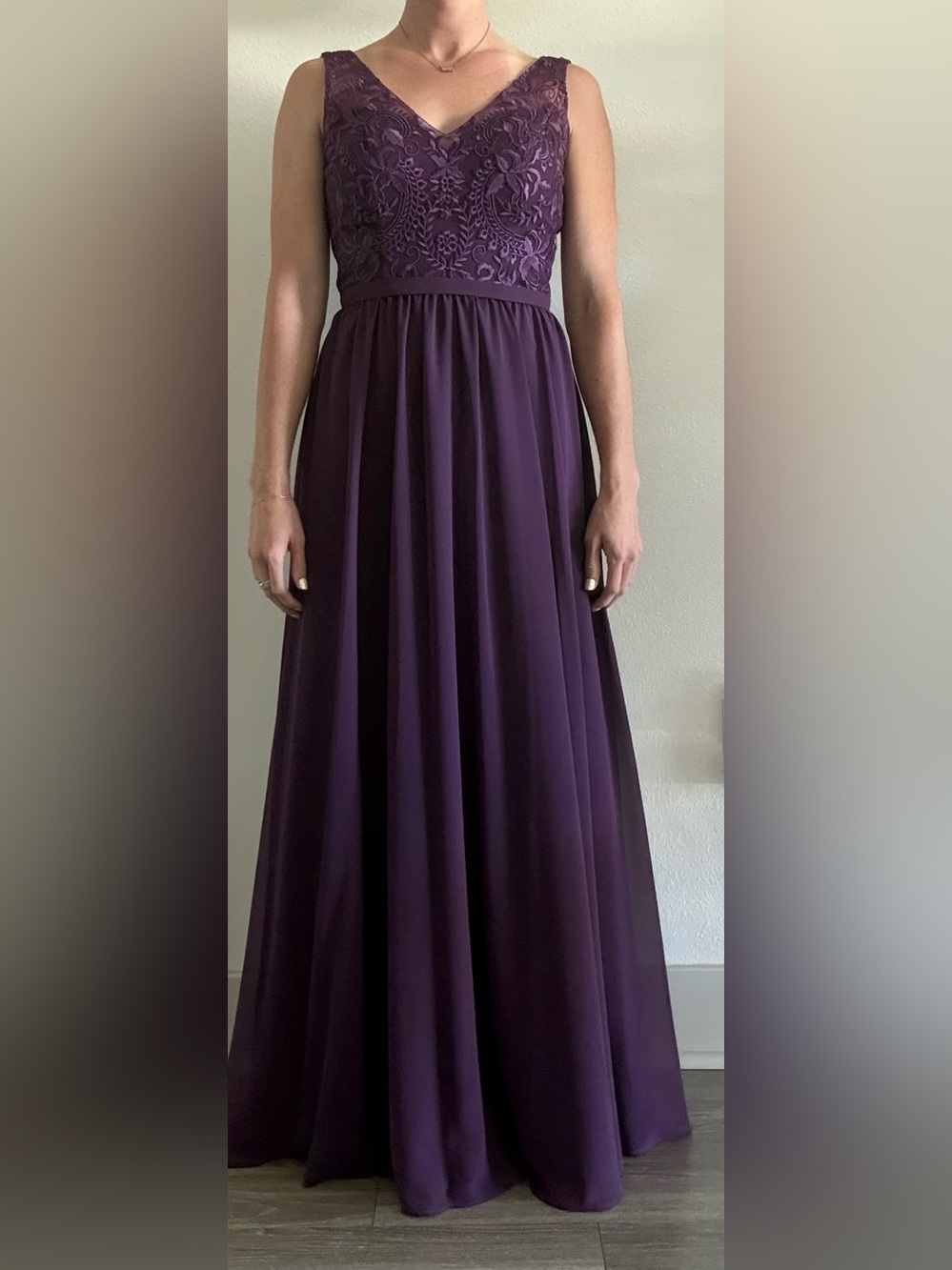 Bridesmaid Dress - Eggplant